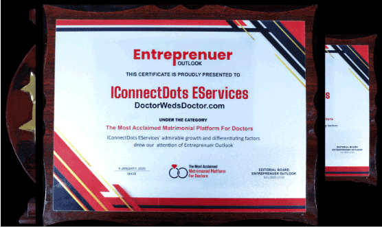 Doctor Weds Doctor Matrimony Award